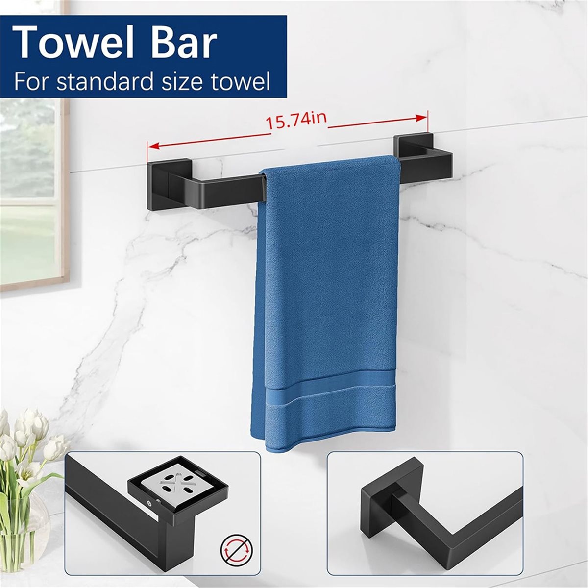 Home Hardware Bathroom Accessories - Набор из 5 предметов для ванной