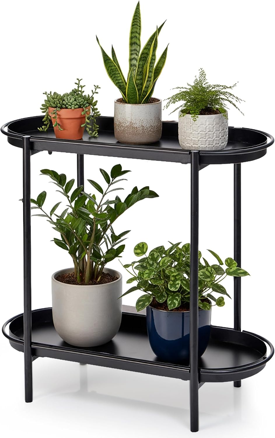 Home Essentials Bathroom Rack - Большая металлическая двухъярусная многофункциональная подставка –