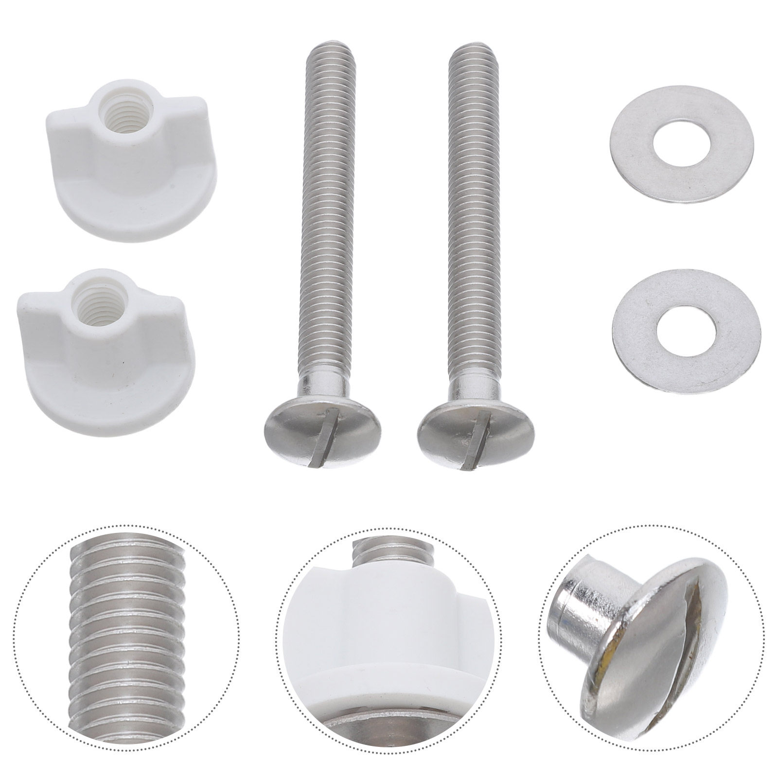 Home Hardware Bathroom Accessories - 2 шт. универсальных пластиковых болта для