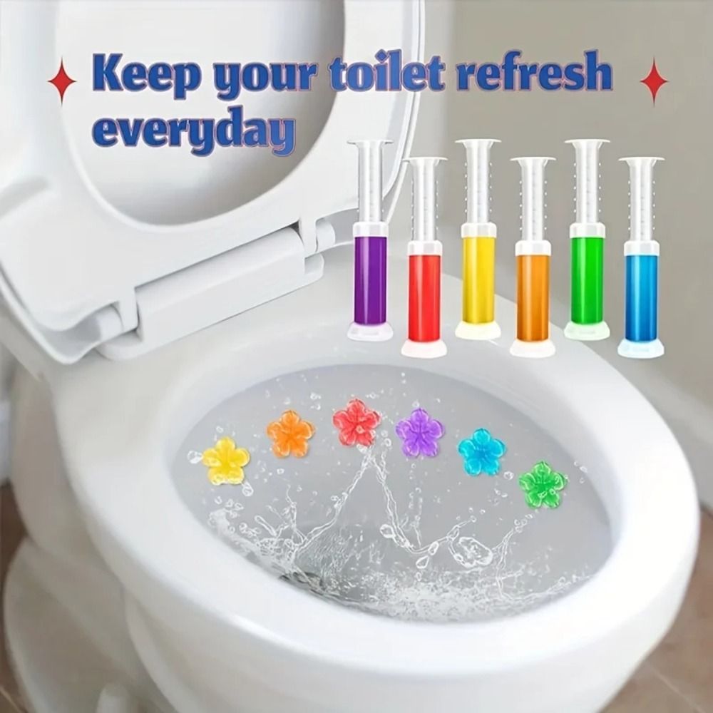 Home Bathroom Freshener - Гель-очиститель для унитаза Aroma Flower 2024,