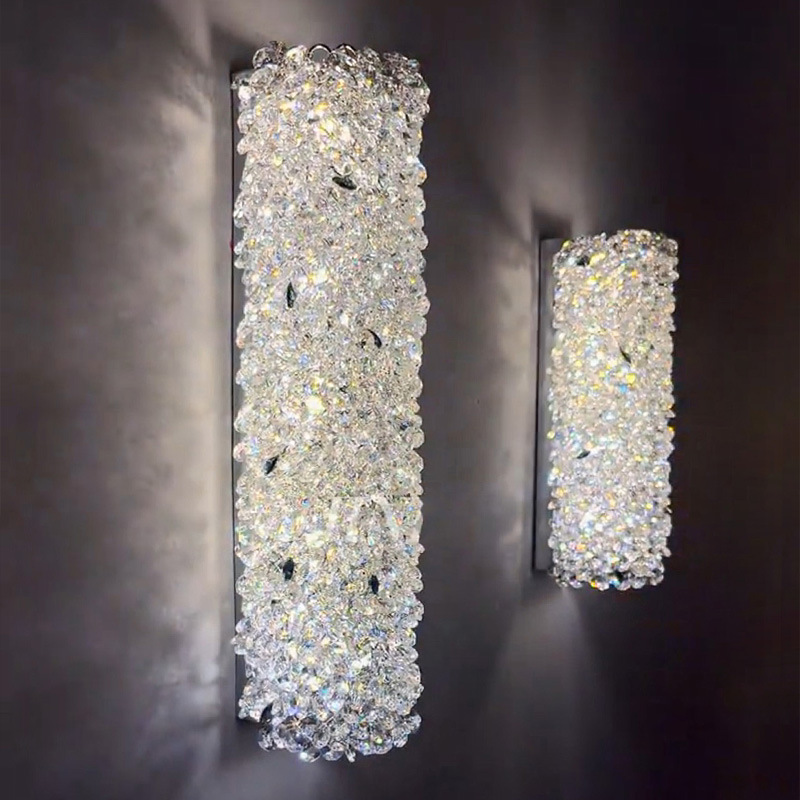 Home Bathroom Lighting Design - Современный дизайн хрустальные бусины настенный светильник