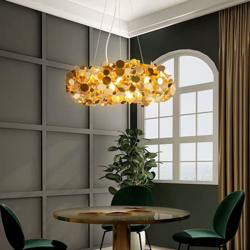 Home Bathroom Lighting Design - Скандинавский минималистичный роскошный светодиодный подвесной светильник,