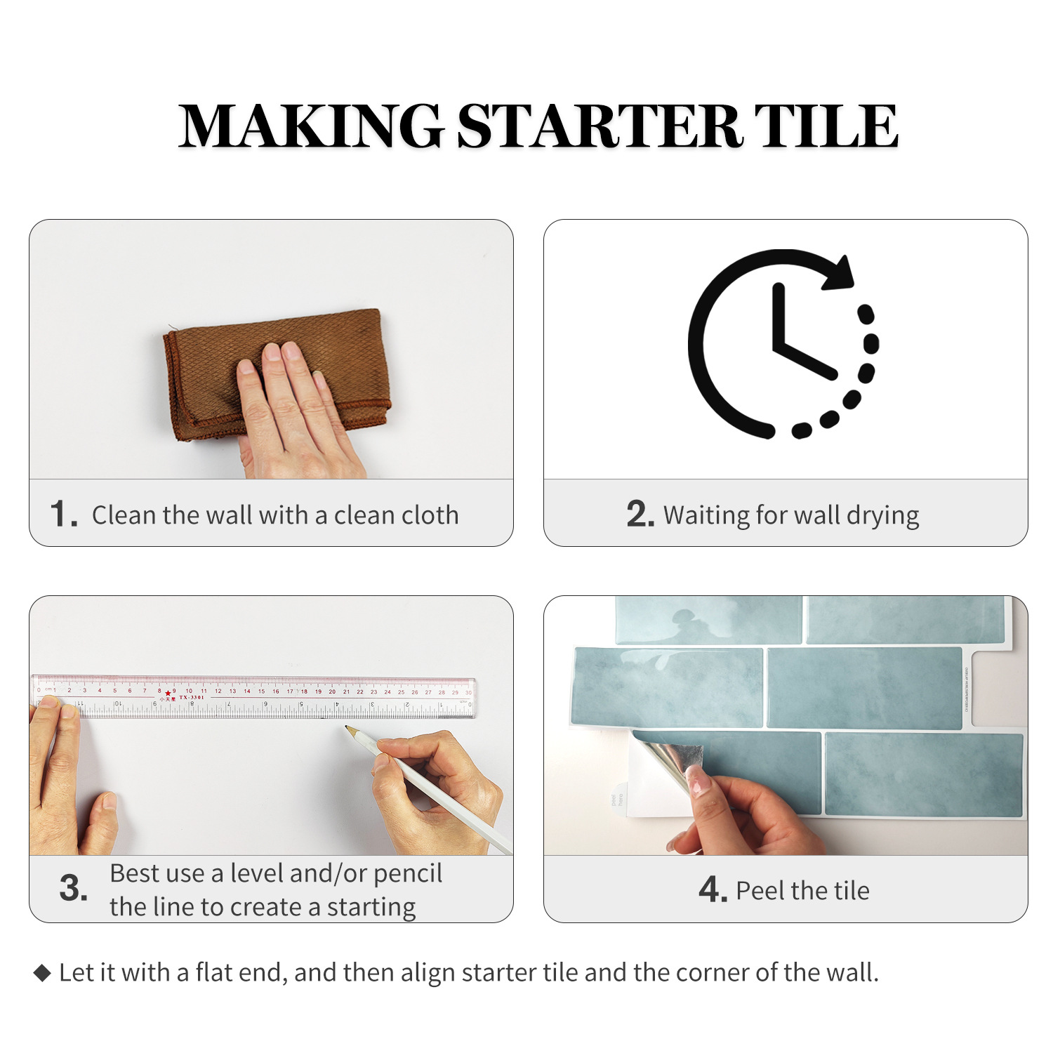 5 шт. 3D наклейки на стену из  – обзор и цена Home Bathroom Floor Tiles
