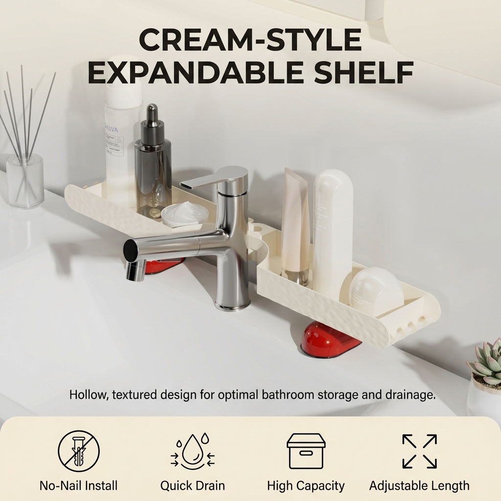 Органайзер для ванной комнаты: – обзор и цена Home Essentials Bathroom Rack