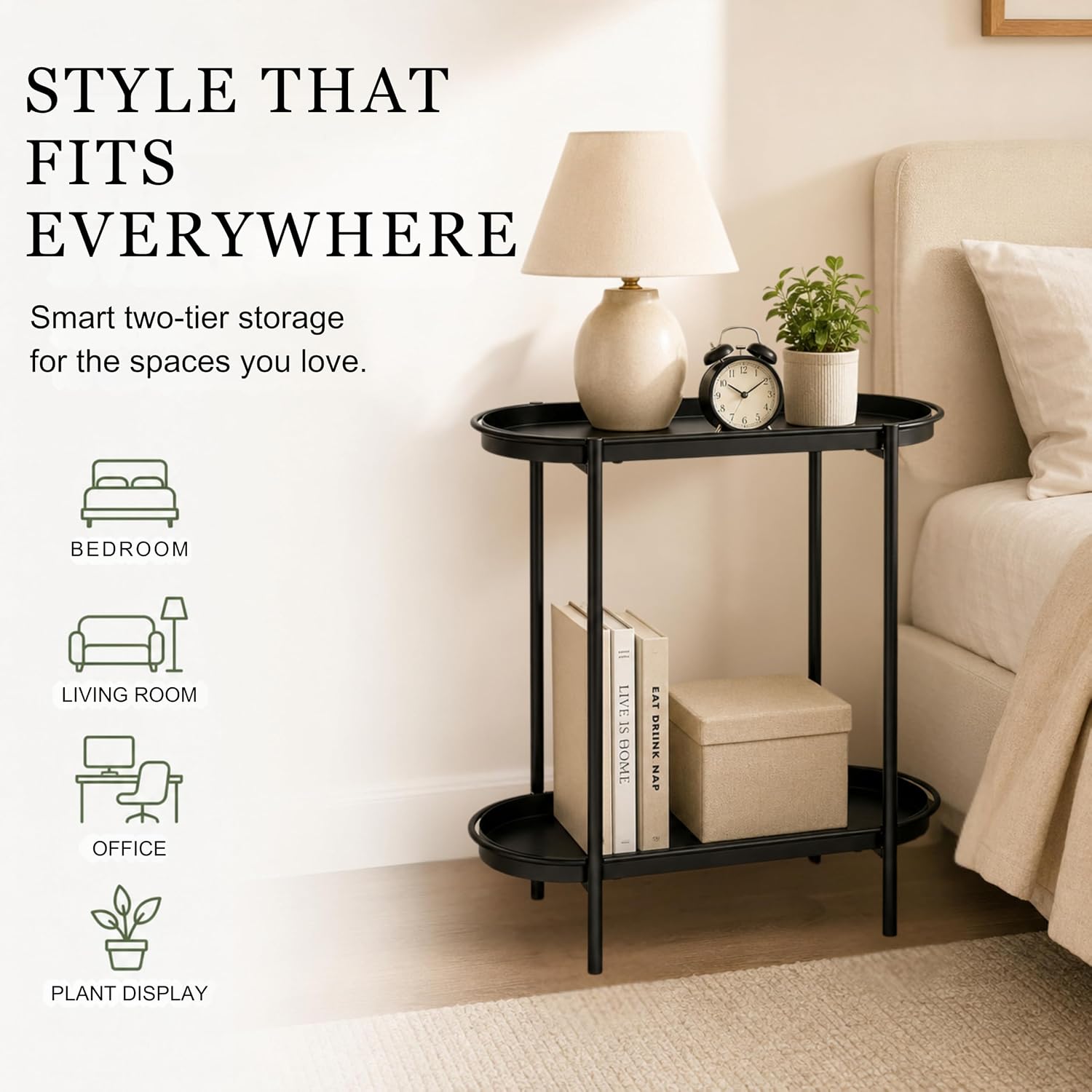 Большая металлическая двухъяру – обзор и цена Home Essentials Bathroom Rack
