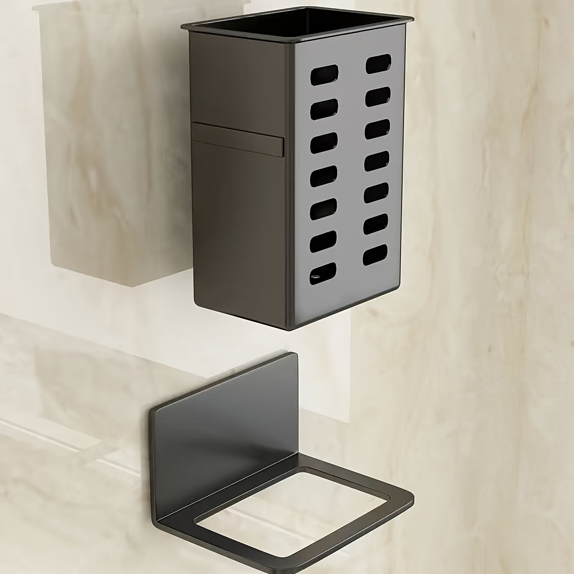 Настенный пластиковый держател – обзор и цена Home Essentials Bathroom Rack