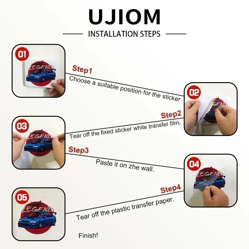 Наклейка на стену UJIOM Neon L – обзор и цена Home Bathroom Floor Tiles