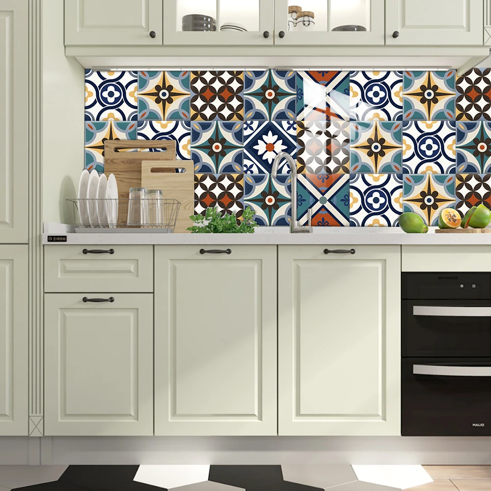 Наклейки на стену в мексиканск – обзор и цена Home Bathroom Floor Tiles