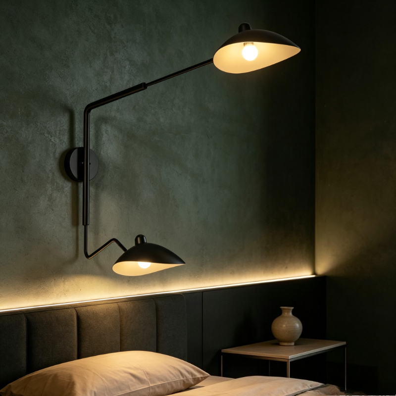 Современные черные настенные с – обзор и цена Home Bathroom Lighting Design