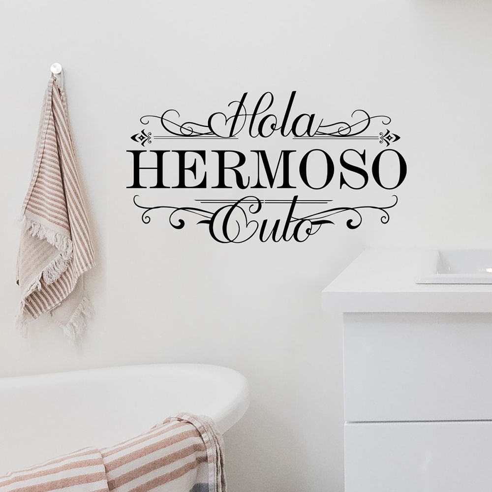 Забавные испанские наклейки на – обзор и цена Home Bathroom Floor Tiles