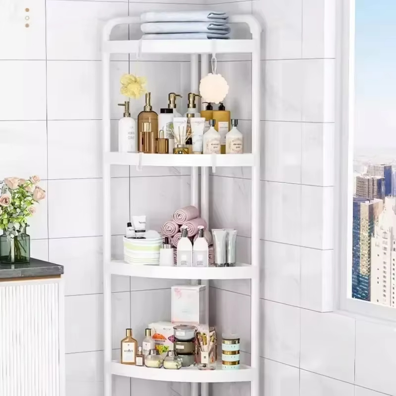 Напольная угловая треугольная  – обзор и цена Home Essentials Bathroom Rack