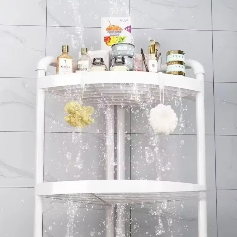 Напольная угловая треугольная  – обзор и цена Home Essentials Bathroom Rack